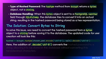 How to Fix SQLAlchemy Password Storage Issue to Avoid HEX Values