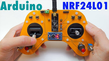 NRF24L01 Wireless Communication Arduino based transmitter | Remote contro for drone