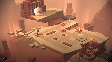 Lara Croft GO: The Maze of Spirits - Level 2 Walkthrough