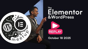 Meet-Up REPLAY - Elementor & WordPress Leicester 18 oktober 2025