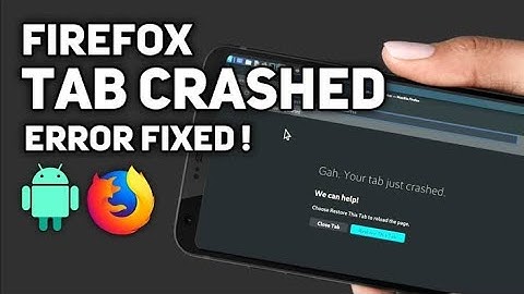 How to fix Firefox tab crashed on Kali linux termux #hacking #hacker #coding #android #technology