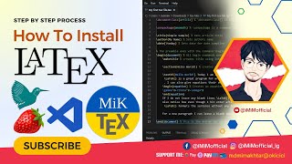 How To Install LaTEX MiKTEX On Windows | Install LaTex MiKTEX On Visual Studio Code | #iMiMofficial