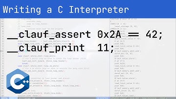 Simple Expressions and Statements - Writing a C interpreter - Part 2