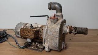Restoration Of Old Electric Water Pump