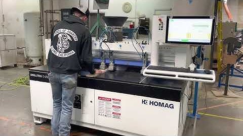 HOMAG DRILLTEQ D-200 Dowel Inserter