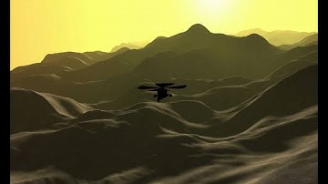 A²DS - Manual flight in terrain with sun shaders 1