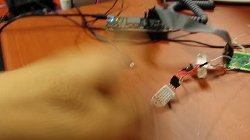 Measure Humidity and Temperature from the DHT22