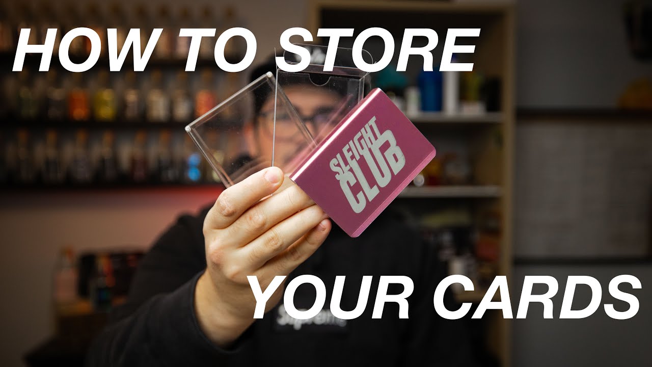 HOW TO STORE YOUR PLAYING CARDS YouTube