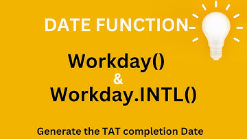 Workday Function in Excel: Exclude Weekends and Holidays | How to Use WORKDAY Function in Excel