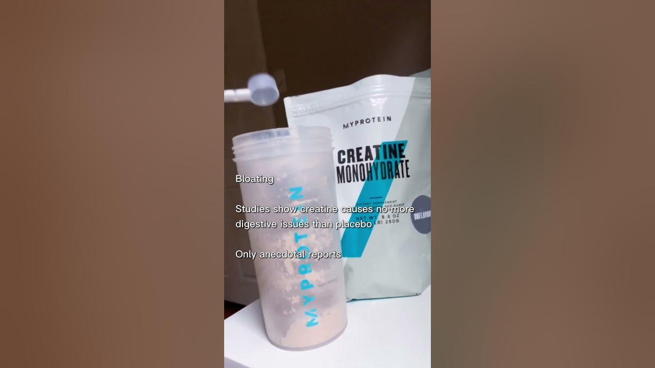 Creatine side effects based on science bloating, water retention, long term YouTube