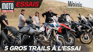 5 Gros trails, les motards donnent leur avis (mauvaise foi inside ! ) ? Essai Moto Magazine