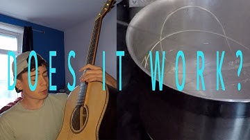 BOILING GUITAR STRINGS. DOES IT WORK?  (BEFORE & AFTER)