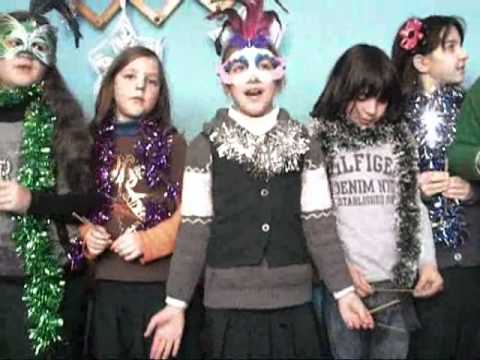 IV კლასის ღონისძიება ინგლისურ ენაში თემაზე A Happy New Year