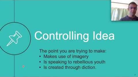 Topic sentences: Topic + Controlling idea