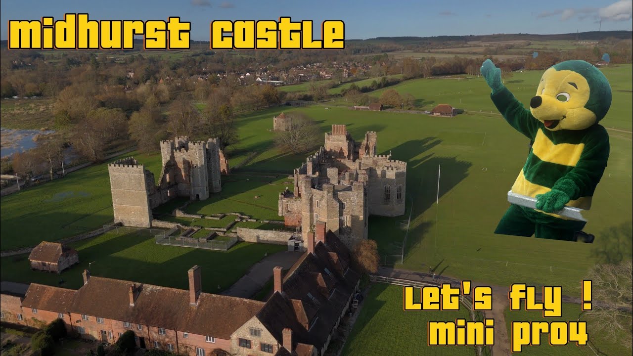 Midhurst castle Flyby !