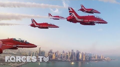 Sky-High With The Red Arrows | Forces TV