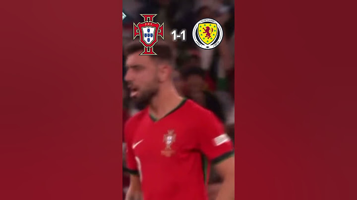 Portugal Vs Scotland Highlights #football #soccer #portugal #scotland