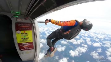 All The Gainz - Gainer Flip Out Of Otter at Skydive City - Backflip