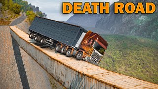 Driving on Most Extreme Death Road | Euro Truck Simulator 2 | Ets2 screenshot 3