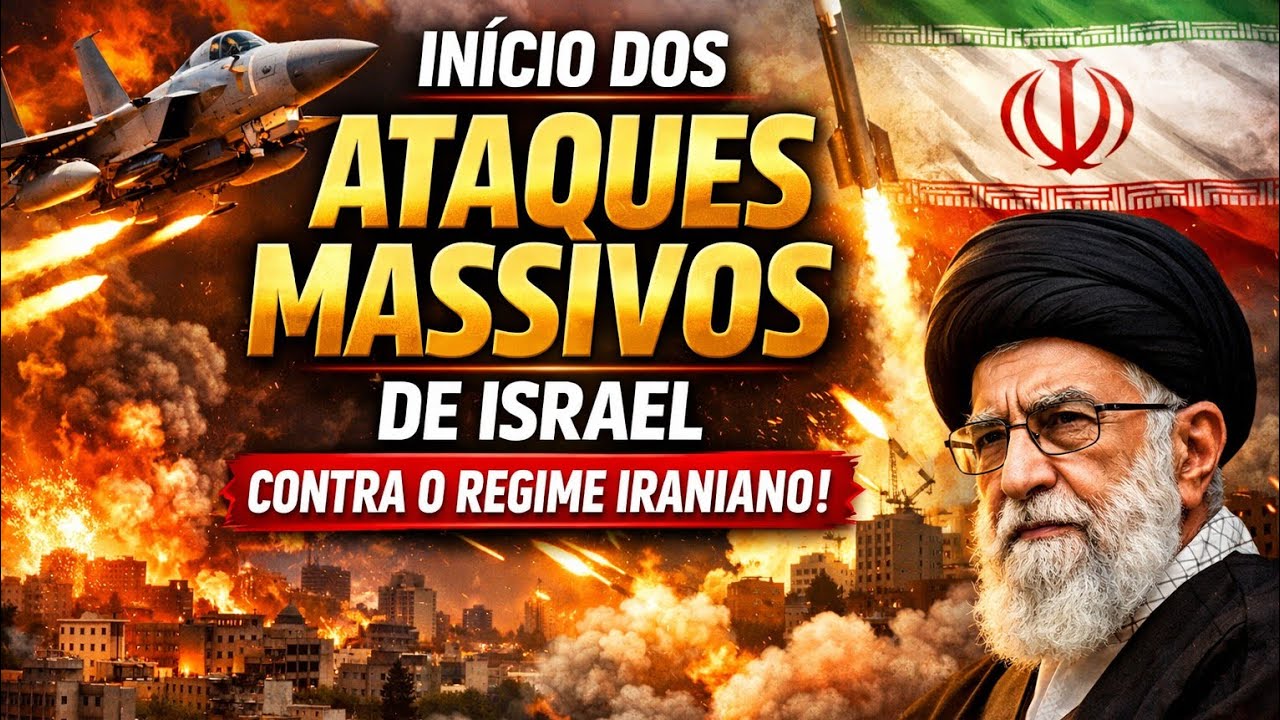 AO VIVO - COMEÇOU! ISRAEL INICIA AT4QUES AO REGIME IRANIANO