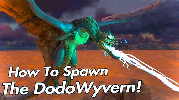 How To Spawn The Dodo Wyvern In Ark Fear Evolved 6!
