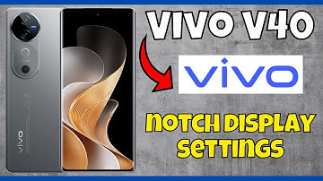 Show or Hide Notch Display Cutout Vivo V40 || How to set notch display settings || Notch display