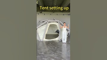 👀Inflatable tent is very quick and easy to set up #bigtent #factory