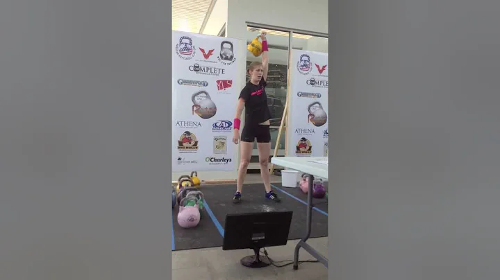 Alison Dempsey 18kg Long Cycle 100 reps (50/50)