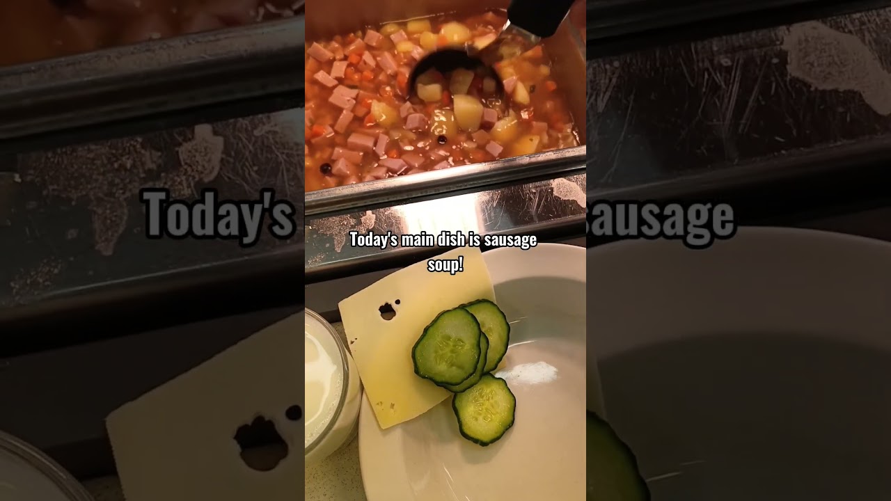 Dinner at my Finnish school! 🇫🇮🍽️Milk with every meal? 