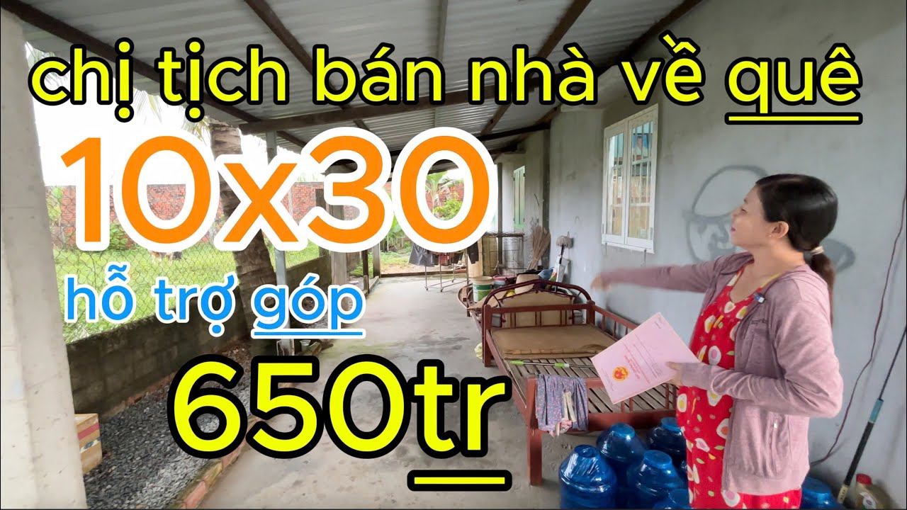 chị tịch cần bán căn nhà sát khu công nghiệp đức hoà 3 , về quê ở với gia đình, vì nhớ quê
