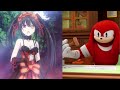 Knuckles rates Date a Live Girls