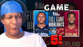 Lvgit Reacts To Cleveland Cavaliers vs Orlando Magic Game 5 Full Highlights | 2024 ECR1 |