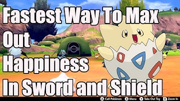 Pokemon SW/SH Tips: Fastest Way To Max Out Pokemon Happiness
