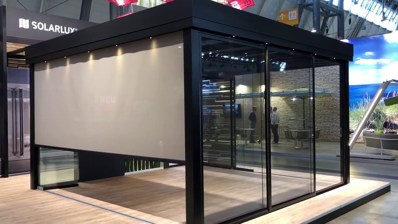 Solarlux Sdl Acubis Senkrechtmarkise Youtube