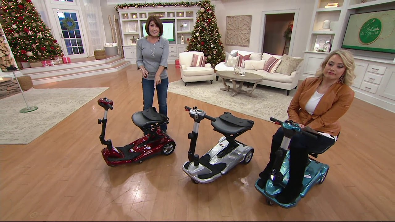EV Rider Automatic Folding Scooter with Remote on QVC YouTube