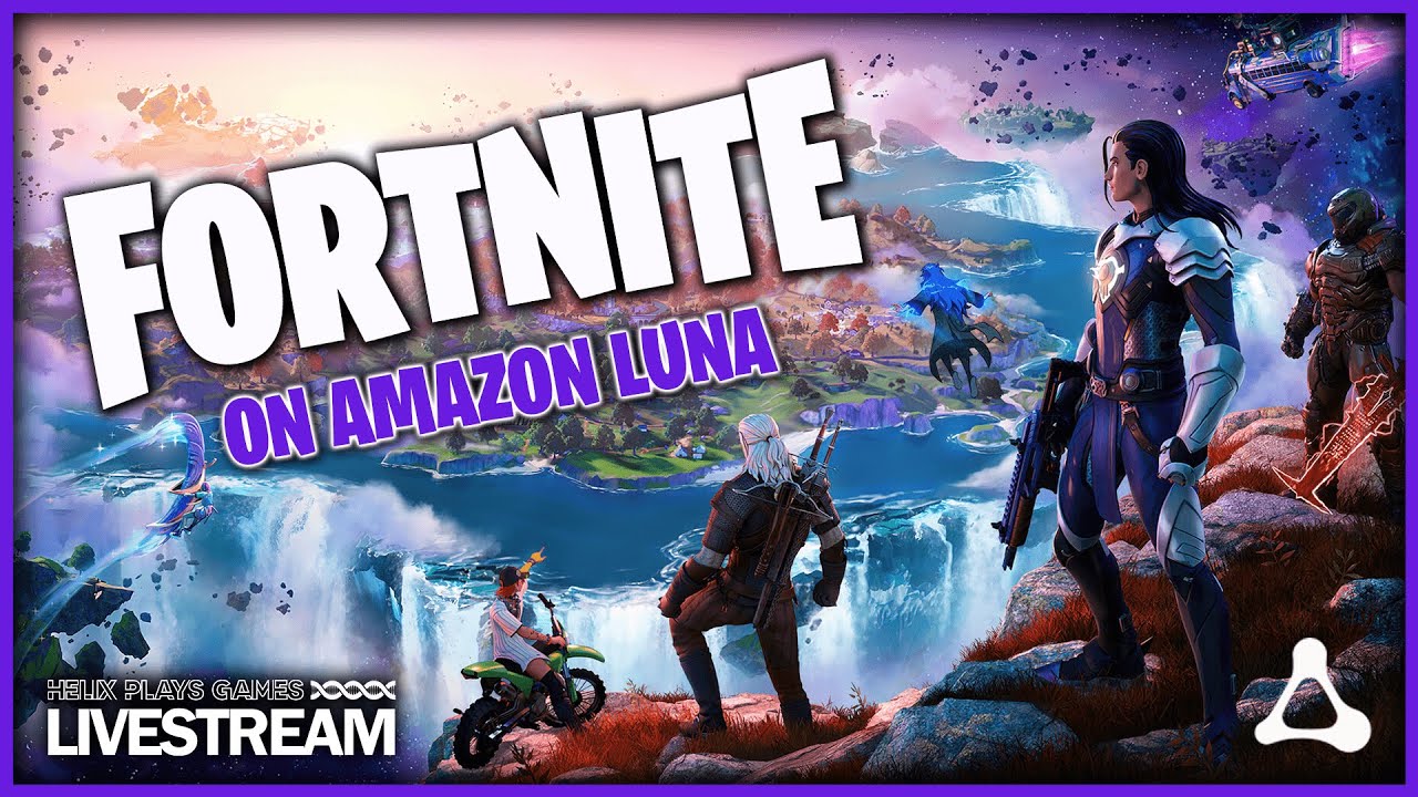 Fortnite can now be played on  Luna (Cloud Gaming) : r