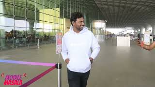 Stand Up comedian Zakir Khan jets off from Mumbai in style; Check out the pics here