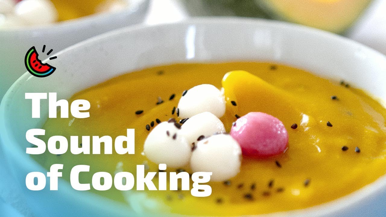 Korean Pumpkin Porridge (Hobakjuk) With Sweet Rice Balls // The Sound