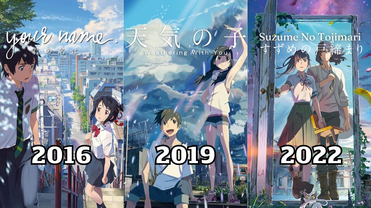 Your Name | Weathering With You | Suzume No Tojimari - A summary of ...