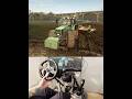 Fendt 824 Turboshift Steering Wheel Thrustmaster Farmstick #dkgc #fs25 #farming #fendt #agriculture