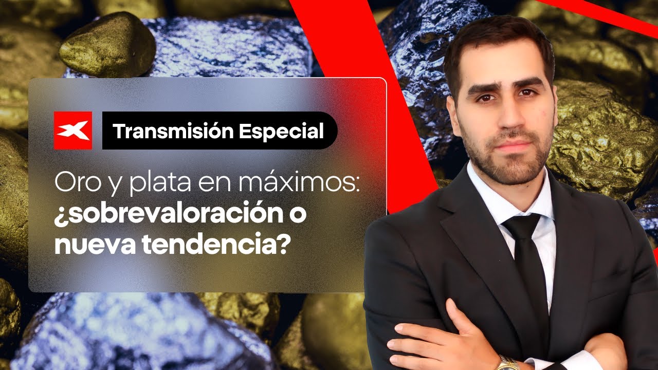 Oro y plata en máximos: ¿sobrevaloración o nueva tendencia? - YouTube