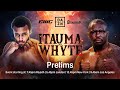 MOSES ITAUMA VS. DILLIAN WHYTE PRELIMS LIVESTREAM | ESPORTS WORLD CUP FIGHT WEEK