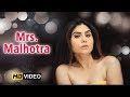 Mrs. Malhotra || New Hindi Short Film || Thriller Story 2017