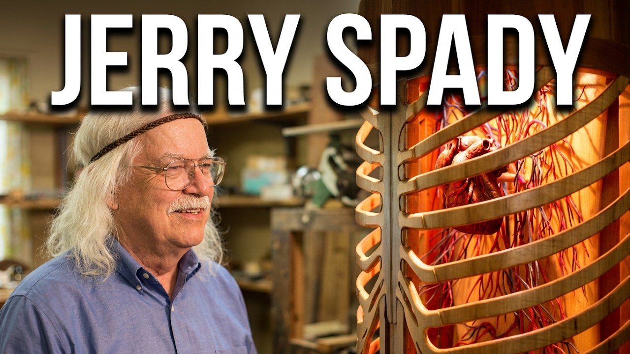 Jerry Spady, Wood Scientist - "Frank Zappa of Woodworking" - Moment with a Master