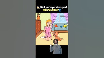 🤔 Think Your Brain Is Sharp? Find the Hidden Differences! 🎯 #riddles #brainteasers