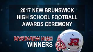 2017 NB High School Football Awards - Riverview Royals Winners