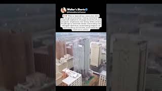 Perfect Building Demolition in Seconds 🤯🏗️ | Controlled Implosion