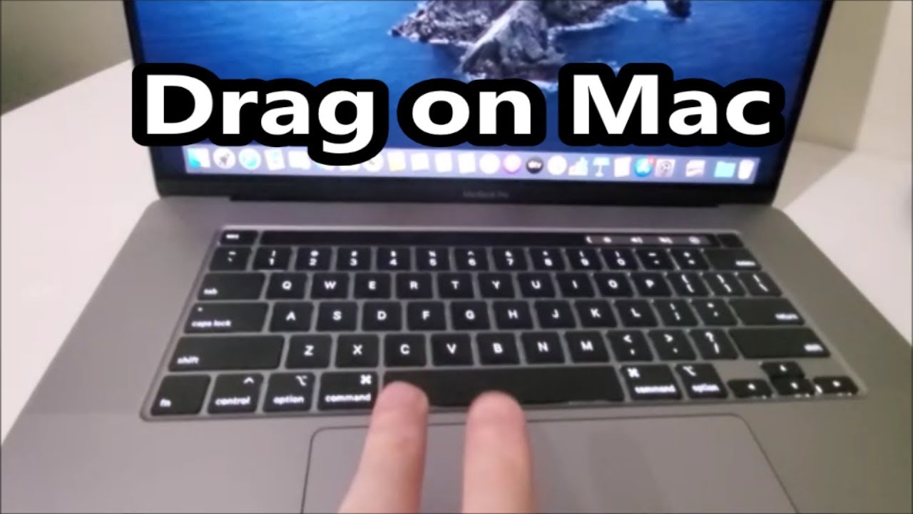 Macbook How To Drag And Drop Files!