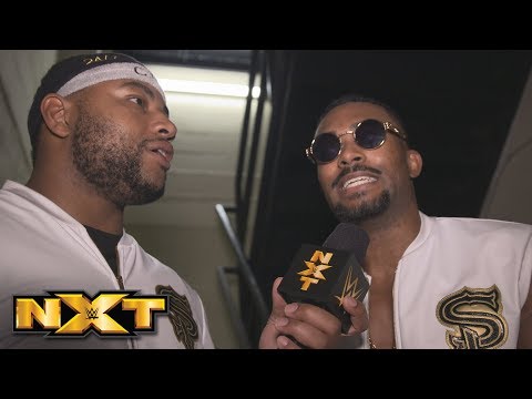 Street Profits celebrate their win in the Dusty Rhodes Classic: NXT Exclusive, March 14, 2018