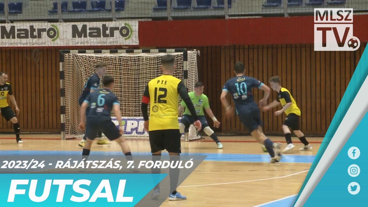 PTE-PEAC – Magyar Futsal Akadémia | 1-9 | Férfi Futsal NB I | Rájátszás 7. forduló | MLSZTV